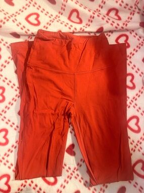 lululemon athletica Red High-Rise Leggings